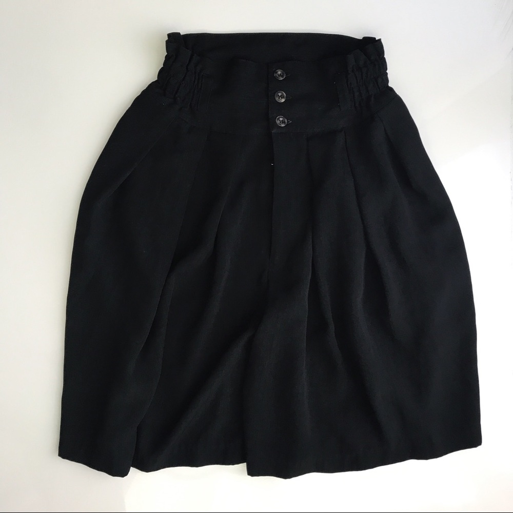 Vintage Black Culottes